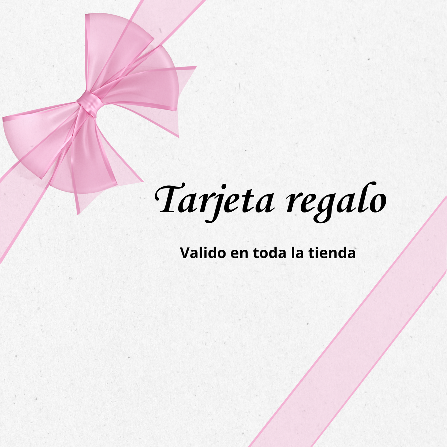 Tarjeta REGALO